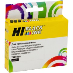 Картридж Hi-Black (HB-T1291) для Epson Stylus SX230/<wbr>235W/<wbr>SX420W/<wbr>SX425W/<wbr>BX305F, Bk