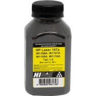Тонер Hi-Black для HP Laser 107а (W1106A, W1107A, W1105A, W1110A), Тип 1.9, Bk, 40 г, банка