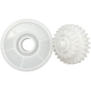 Шестерня привода резинового вала 27/18T (CET) HP LJ 1010/1012/1015 DGP0622/RU5-0177..
