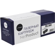 Тонер-картридж NetProduct (N-TK-360) для Kyocera FS-4020, 20K