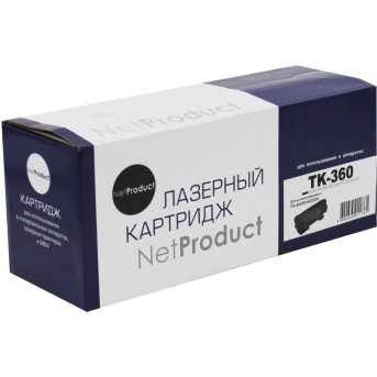 Тонер-картридж NetProduct (N-TK-360) для Kyocera FS-4020, 20K - Metoo (1)
