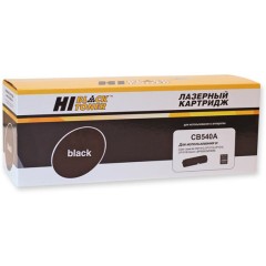 Картридж Hi-Black (HB-CB540A) для HP CLJ CM1300/<wbr>CM1312/<wbr>CP1210/<wbr>CP1215, Bk, 2,2K