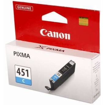 Картридж Canon PIXMA iP7240/<wbr>MG6340/<wbr>MG5440 (O) CLI-451C, C - Metoo (1)
