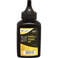 Тонер Hi-Black Refill для HP CF259А/Сanon 057, Bk, 150 гр., флакон..
