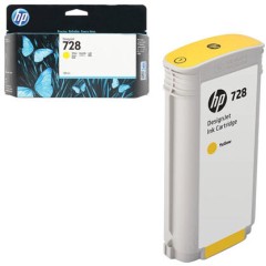 Картридж 728 для HP DJ T730/T830, 130ml (O) Yellow F9J65A..