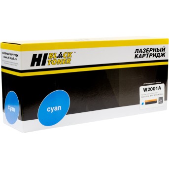 Тонер-картридж Hi-Black (HB-W2001A) для HP CLJ Enterprise M751/<wbr>M751n/<wbr>dn, №658A, Восстанов., C, 6К - Metoo (1)