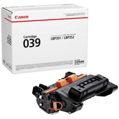 Тонер-картридж 039 BK Canon i-SENSYS LBP-351, LBP-352 11К (О) чёрный 0287C001