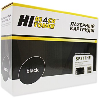 Картридж Hi-Black (HB-SP377HE) для Ricoh Aficio SP 377DNwX/<wbr>SP377SFNwX/<wbr>SP377SNwX, 6,4K - Metoo (1)