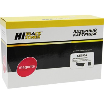 Картридж Hi-Black (HB-CE253A) для HP CLJ CP3525/<wbr>CM3530, Восстановленный, M, 7K - Metoo (1)