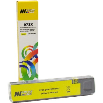 Картридж Hi-Black (F6T83AE) для HP PW Pro477dw/<wbr>452dw, 973X, Y - Metoo (1)