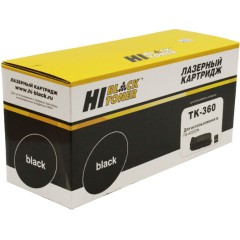 Тонер-картридж Hi-Black (HB-TK-360) для Kyocera FS-4020, 20K