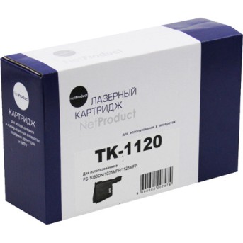 Тонер-картридж NetProduct (N-TK-1120) для Kyocera FS-1060DN/<wbr>1025MFP/<wbr>1125MFP, 3K - Metoo (1)