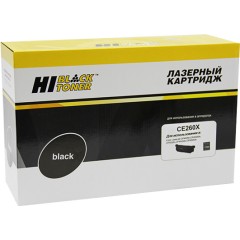 Картридж Hi-Black (HB-CE260X) для HP CLJ CP4025/<wbr>4525, Восстановленный, Bk, 17K