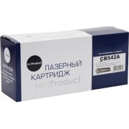 Картридж NetProduct (N-CB542A) для HP CLJ CM1300/CM1312/CP1210/CP1215, Y, 1,5K