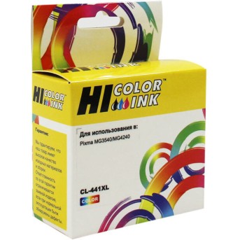 Картридж Hi-Black (HB-CL-441XL-Color) для Canon PIXMA MG2140/<wbr>3140, Color - Metoo (1)
