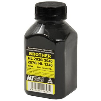 Тонер Hi-Black для Brother HL-2030/<wbr>2040/<wbr>2070/<wbr>1240, Bk, 90 г, банка - Metoo (1)