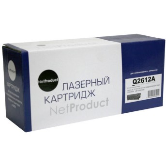 Картридж NetProduct (N-Q2612A) для HP LJ 1010/<wbr>1020/<wbr>3050, 2K - Metoo (1)