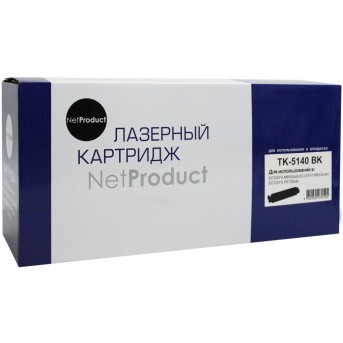 Тонер-картридж NetProduct (N-TK-5140Bk) для Kyocera ECOSYS M6030cdn/<wbr>M6530cdn, Bk, 7K - Metoo (1)