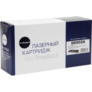 Картридж NetProduct (N-Q6002A) для HP CLJ 1600/2600/2605, Восстановленный, Y, 2K