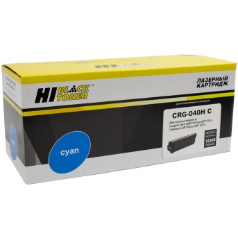Картридж Hi-Black (HB-№040H C) для Canon LBP-710/<wbr>710CX/<wbr>712/<wbr>712CX, C, 10K - Metoo (1)