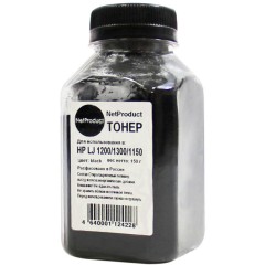 Тонер NetProduct для HP LJ 1200/<wbr>1300/<wbr>1150, Bk, 150 г, банка