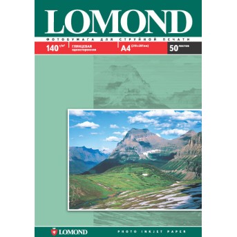 Фотобумага Lomond глянцевая односторонняя (0102054), A4, 140 г/<wbr>м2, 50 л. - Metoo (1)