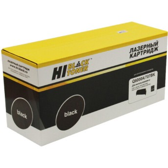 Картридж Hi-Black (HB-Q6000A) для HP CLJ 1600/<wbr>2600/<wbr>2605, Восстановленный, Bk, 2,5K - Metoo (1)