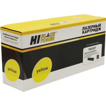 Тонер-картридж Hi-Black (HB-TN-326Y) для Brother HL-L8250CDN/<wbr>8350CDW/<wbr>8350CDWT, Y, 3,5K - Metoo (1)