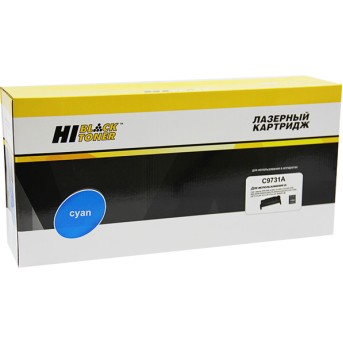 Картридж Hi-Black (HB-C9731A) для HP CLJ 5500/<wbr>5550, Восстановленный, C, 12K - Metoo (1)