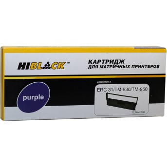Картридж Hi-Black для Epson ERC-31/<wbr>TM-950, Purple, 10м - Metoo (1)