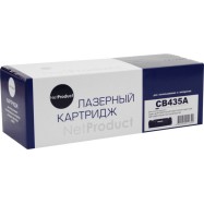 Картридж NetProduct (N-CB435A) для HP LJ P1005/P1006, 1,5K