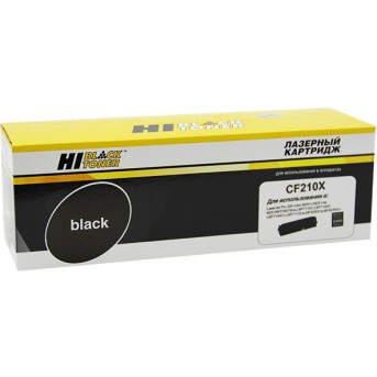 Картридж Hi-Black (HB-CF210X) для HP CLJ Pro 200 M251/<wbr>MFPM276, №131X, Bk, 2,4K - Metoo (1)