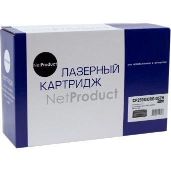 Картридж NetProduct (N-CF259X/<wbr>057H) для HP LJ Pro M304/<wbr>404n/<wbr>MFP M428dw/<wbr>MF443/<wbr>445, 10K (без чипа) - Metoo (1)