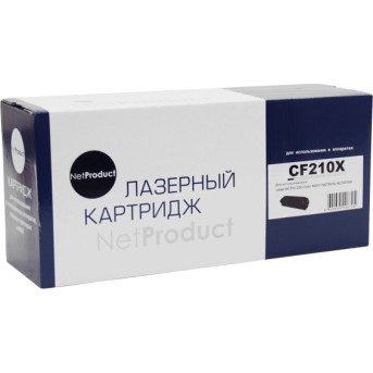 Картридж NetProduct (N-CF210X) для HP CLJ Pro 200 M251/<wbr>MFPM276, №131X, Bk, 2,4K - Metoo (1)