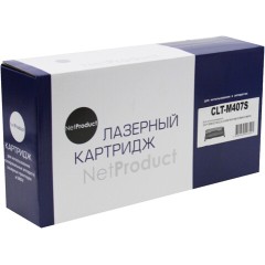 Тонер-картридж NetProduct (N-CLT-M407S) для Samsung CLP-320/<wbr>320n/<wbr>325/<wbr>CLX-3185, M, 1K