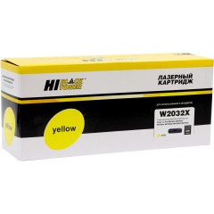 Тонер-картридж Hi-Black (HB-W2032X) для HP Color LaserJet Pro M454dn/<wbr>M479dw, №415X, Восст. Y, 6K