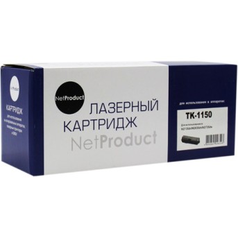 Тонер-картридж NetProduct (N-TK-1150) для Kyocera M2135dn/<wbr>M2635dn/<wbr>M2735dw, 3K, с/<wbr>чип - Metoo (1)