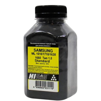Тонер Hi-Black для Samsung ML-1510/<wbr>1710/<wbr>1630/<wbr>1660, Standard, Тип 1.8, Bk, 57 г, банка - Metoo (1)