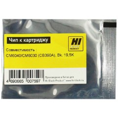 Чип Hi-Black к картриджу HP CLJ CM6040/<wbr>CM6030 (CB390A), Bk, 19,5K