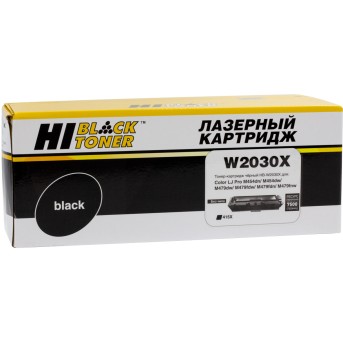 Тонер-картридж Hi-Black (HB-W2030X) для HP Color LaserJet Pro M454dn/<wbr>M479dw, №415X, Bk, 7,5K б/<wbr>ч - Metoo (1)