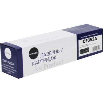 Тонер-картридж NetProduct (N-CF352A) для HP CLJ Pro MFP M176N/<wbr>M177FW, Y, 1K - Metoo (1)