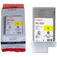 Картридж PFI-102Y Canon iPF500/ iPF600/iPF610/iPF700, 130мл (O) Yellow 0898B001