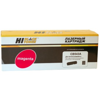Картридж Hi-Black (HB-CB543A) для HP CLJ CM1300/<wbr>CM1312/<wbr>CP1210/<wbr>CP1215, M, 1,4K - Metoo (1)