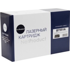 Картридж NetProduct (N-Q7551A) для HP LJ P3005/<wbr>M3027MFP/<wbr>M3035MFP, 6,5K