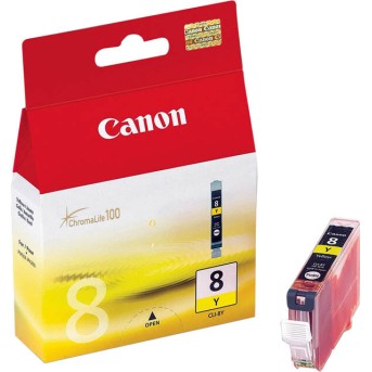 Картридж Canon PIXMA iP4200/<wbr>iP6600D/<wbr>MP500 (O) CLI-8Y, Y - Metoo (1)
