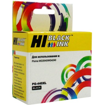 Картридж Hi-Black (HB-PG-440XL-Bk) для Canon PIXMA MG2140/<wbr>3140, Bk - Metoo (1)