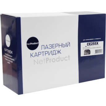 Картридж NetProduct (N-CE255X) для HP LJ P3015, 12,5K - Metoo (1)