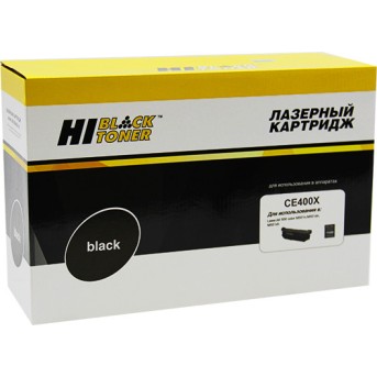 Картридж Hi-Black (HB-CE400X) для HP LJ Enterprise 500 color M551n/<wbr>M575dn, Bk, 11K - Metoo (1)