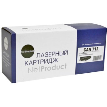 Картридж NetProduct (N-№712) для Canon LBP-3010/<wbr>3100, 1,5K - Metoo (1)