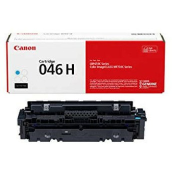 Тонер-картридж 046H C Canon i-SENSYS LBP650, MF730, 5К (О) голубой 1253C002 - Metoo (1)